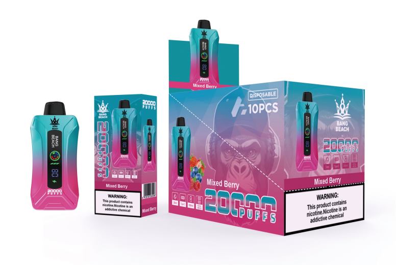 Bang Box Hrvatska T620J5 miješano bobičasto voće | Bang Beach Vape s pametnim zaslonom od 20 000 udaha