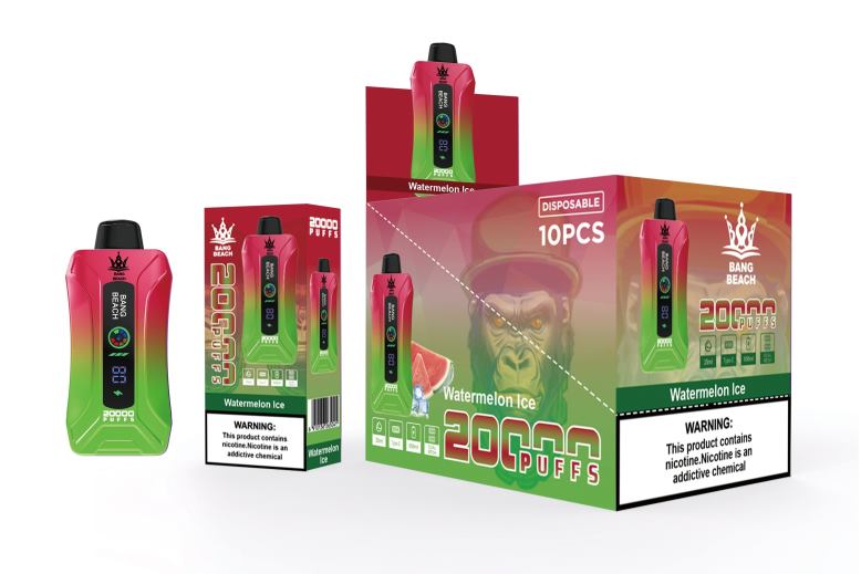 Bang Box Price T620J7 led od lubenice | Bang Beach Vape s pametnim zaslonom od 20 000 udaha