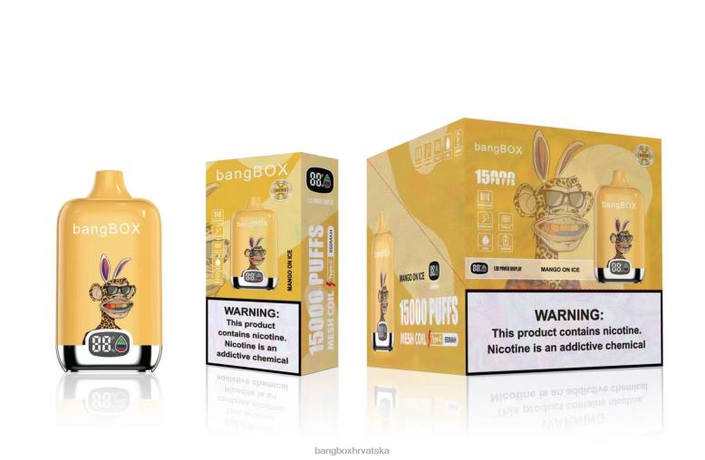 Bang Box Vape Flavors T620J48 mango na ledu | Bang Box 15000 udaha