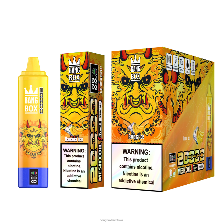 Bang Box Hrvatska T620J57 led od banane | Bang Box Pametni zaslon s 20000 udaha