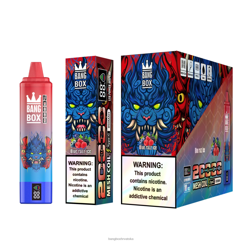 Bang Box Price T620J59 plavi razz led | Bang Box Pametni zaslon s 20000 udaha