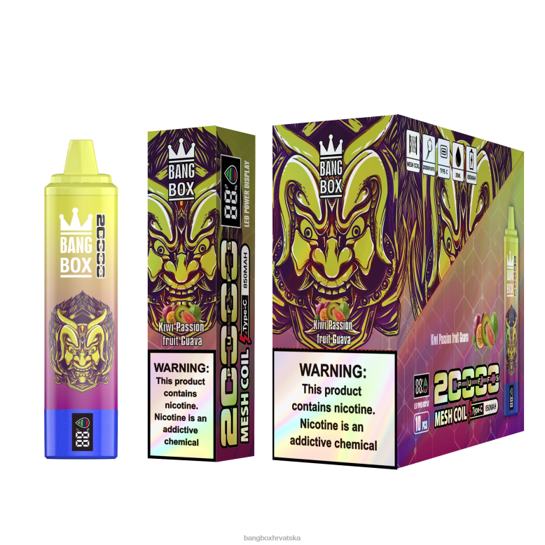 Bang Box Zagreb T620J50 kivi marakuja guava | Bang Box Pametni zaslon s 20000 udaha