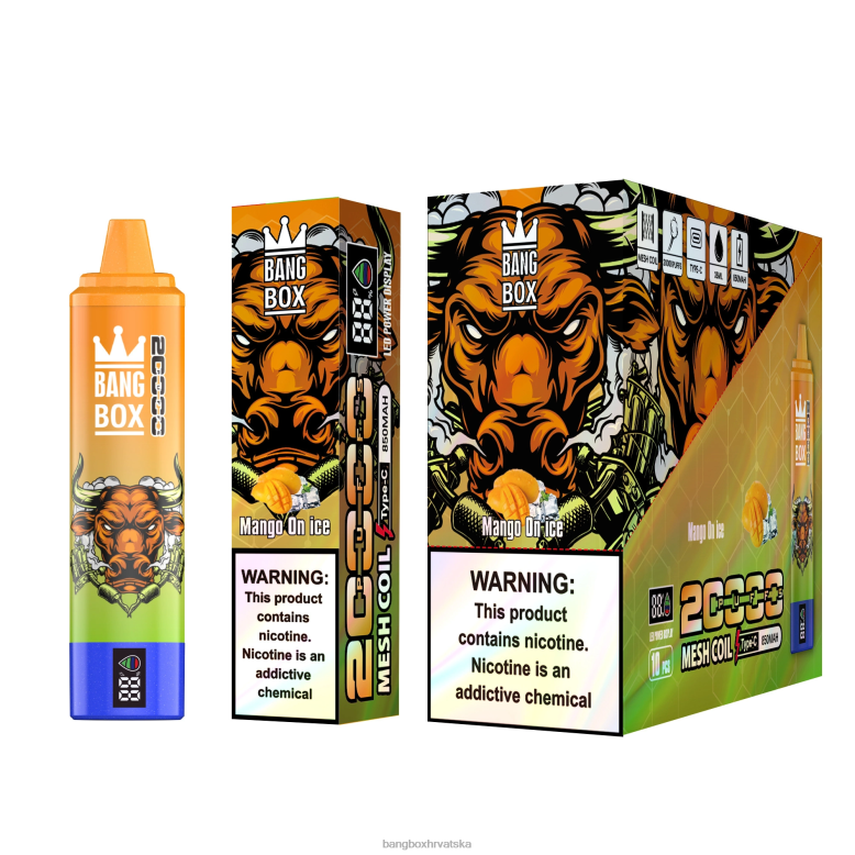 Bang Box Zagreb T620J54 mango na ledu | Bang Box Pametni zaslon s 20000 udaha