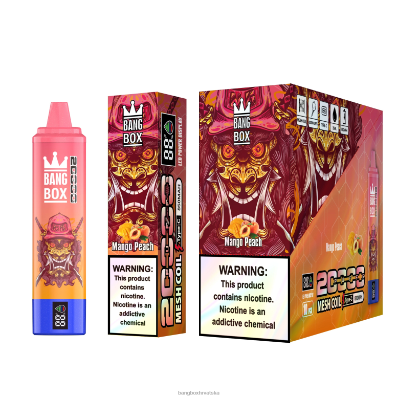 Bang Box Zagreb T620J58 mango breskva | Bang Box Pametni zaslon s 20000 udaha