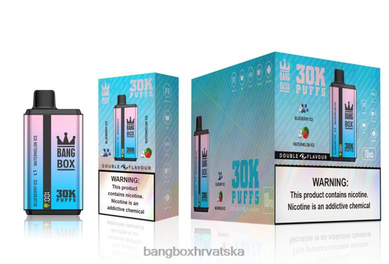 Bang Box Hrvatska T620J69 led od borovnice i led od lubenice | Bang Box 30000 dizanja dvostrukih okusa