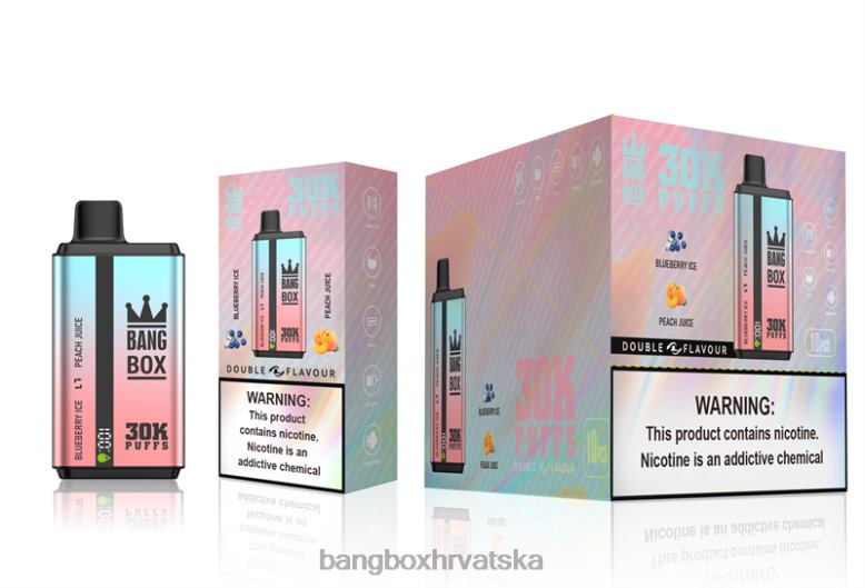 Bang Box Price T620J63 led od borovnice i sok od breskve | Bang Box 30000 dizanja dvostrukih okusa