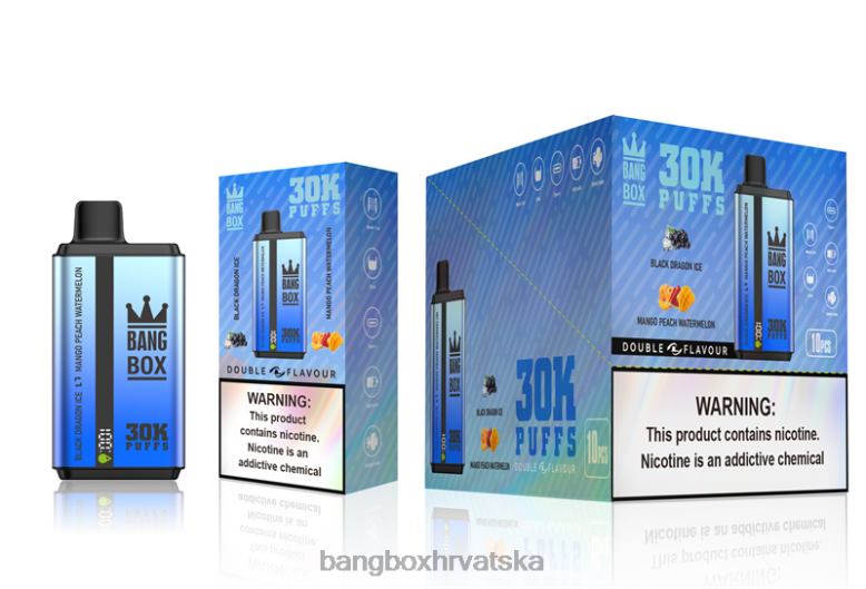 Bang Box Price T620J71 black dragon ice & mango breskva lubenica | Bang Box 30000 dizanja dvostrukih okusa