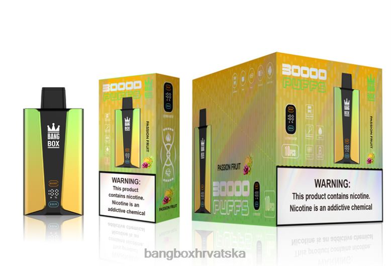 Bang Box Vape Flavors T620J84 marakuja | Bang Box Pametni zaslon s 30 000 udaha